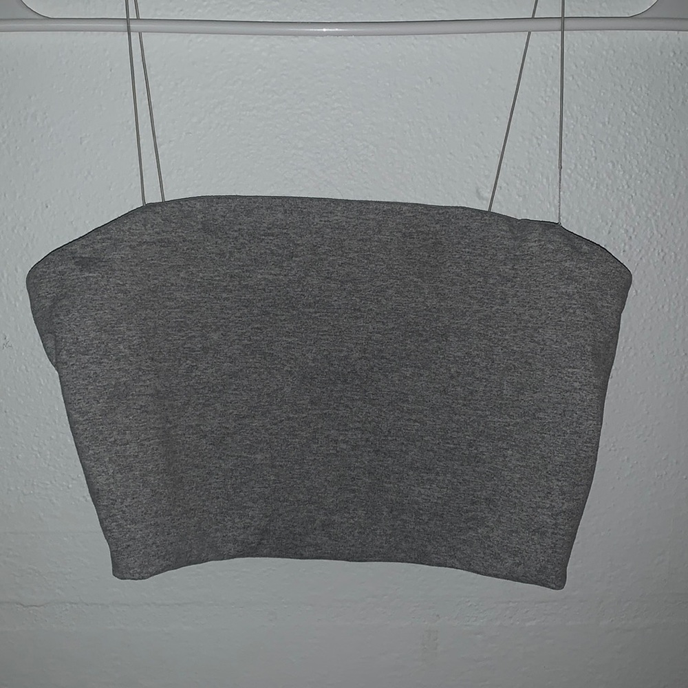 Tube Top Small Gray